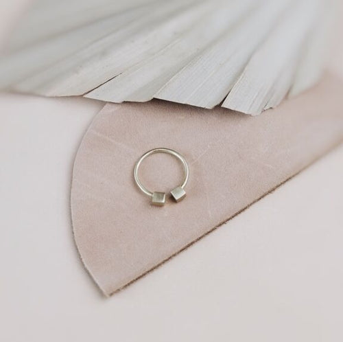 Bague laiton "camille" - brasscake