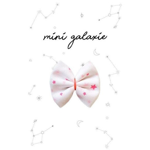 Barrette anti - glisse étoiles rose - mini galaxie