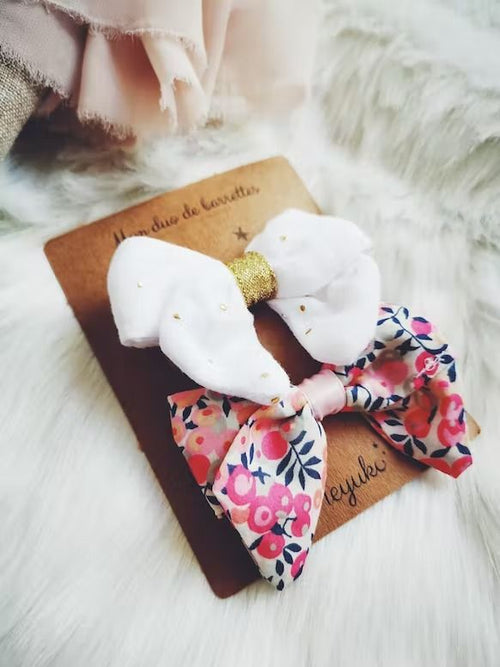 Barrettes cheveux fille liberty & or - meyuko