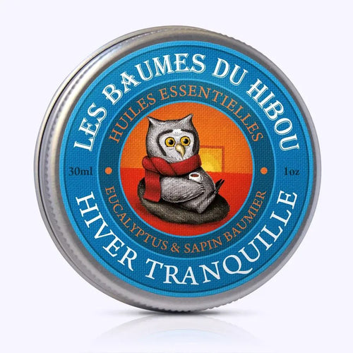 Baume corps aux huiles essentielles bio "hiver tranquille" - les baumes du hibou