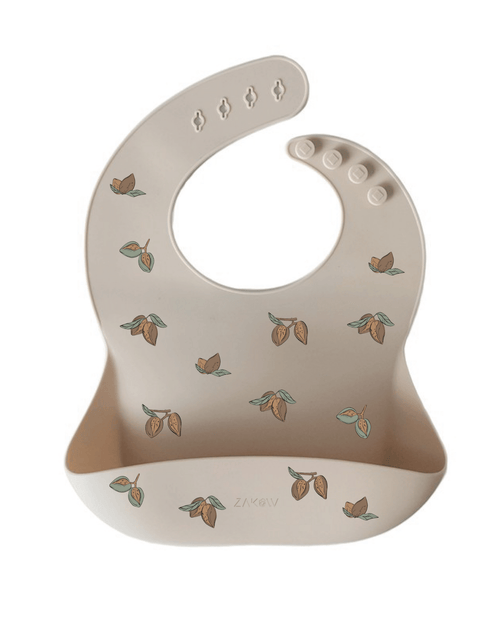 Bavoir silicone amandes - zakuw