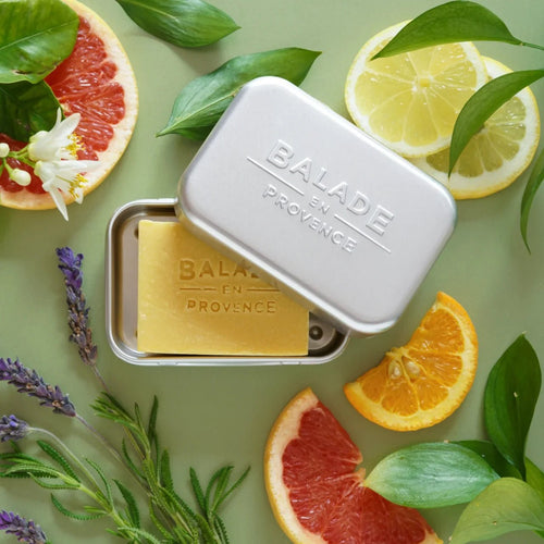 Boîte a cosmetique solide aluminium - balade en provence