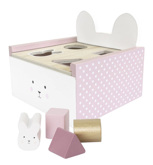 Boîte d'éveil bois lapin - jabadabado