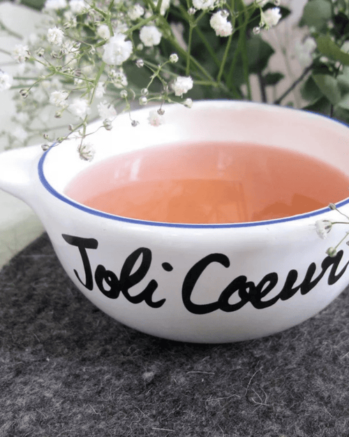 Bol breton joli coeur - pied de poule