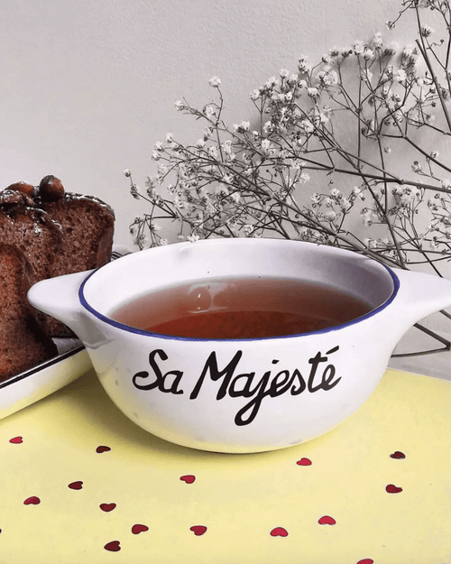 Bol breton sa majesté - pied de poule