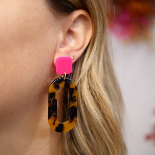 Boucles d'oreilles écaille femme mina - azeria création