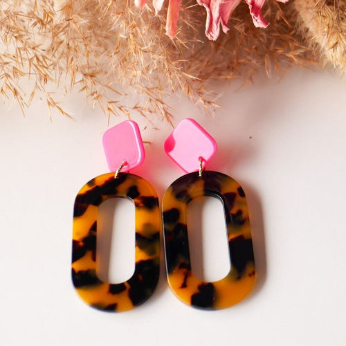 Boucles d'oreilles écaille femme mina - azeria création