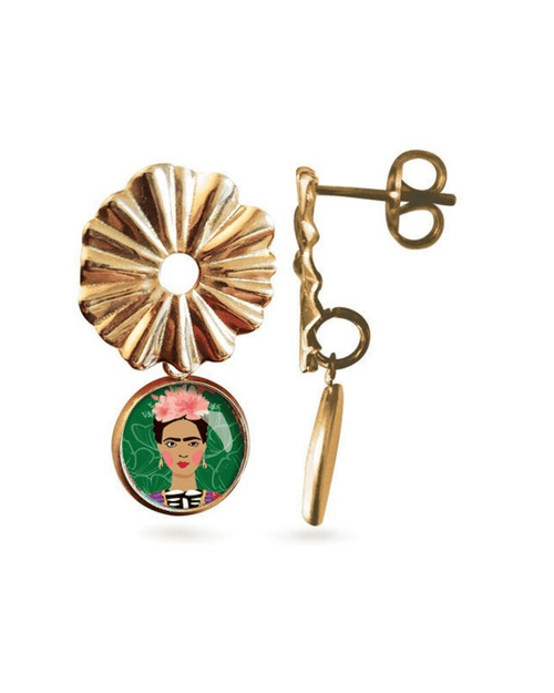 Boucles d'oreilles Flora "Frida" - les jolies d'emilie