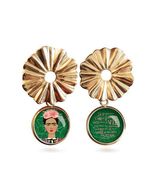Boucles d'oreilles Flora "Frida" - les jolies d'emilie