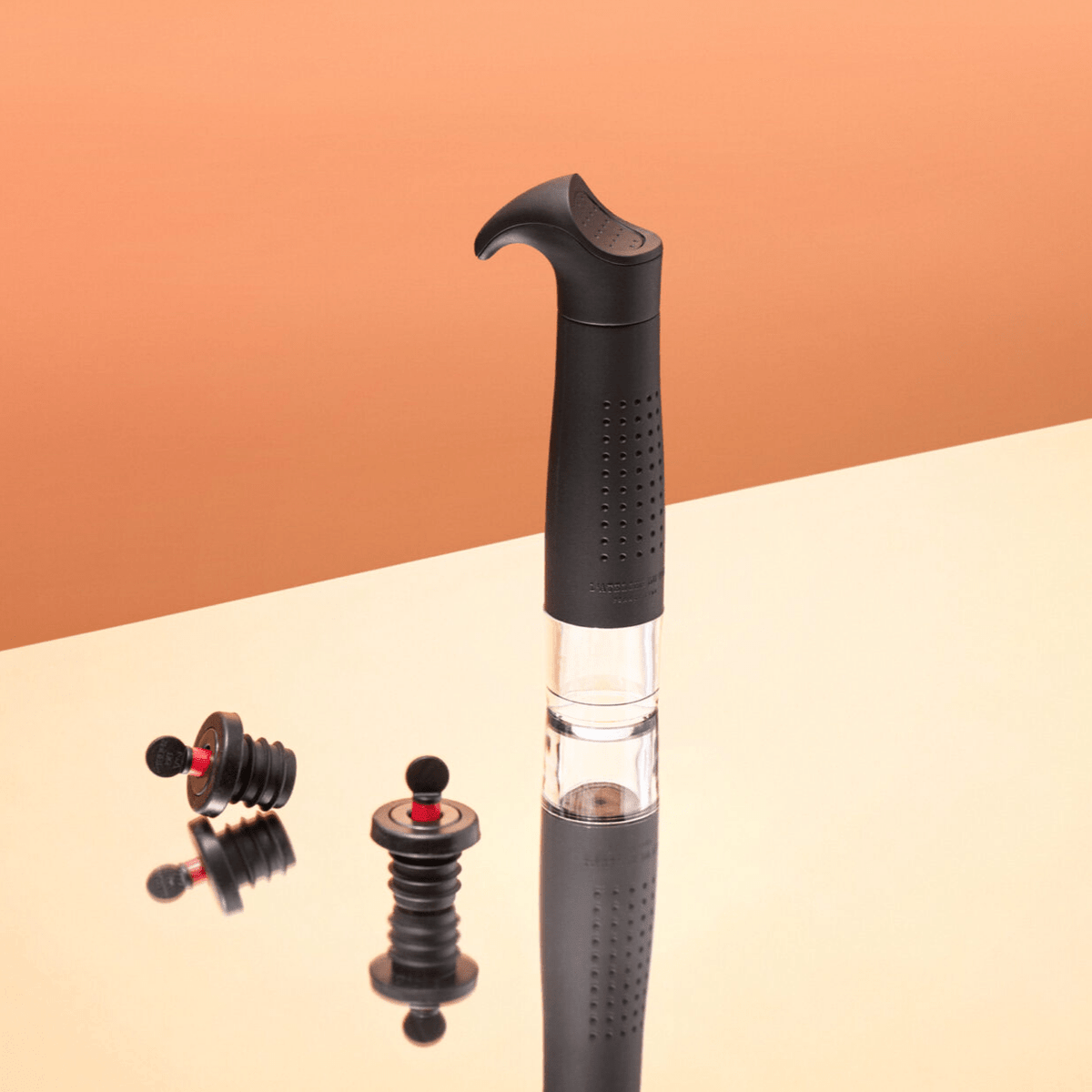 Coffret tire - bouchon et pompe à vin gard'vin® - cadeau sommelier atelier du vin