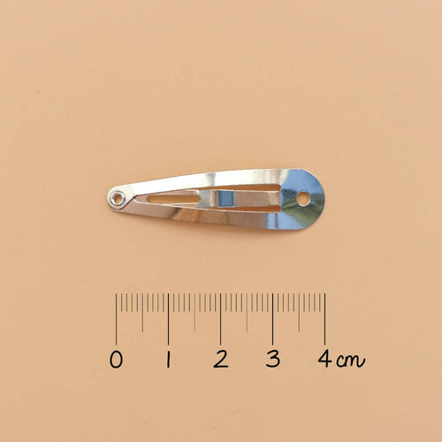 Luciole et Petit Pois - Barrette étoile filante - Muliticolore rose fluo