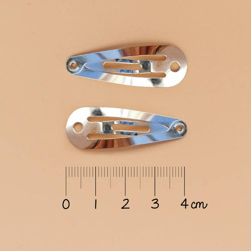 Luciole et Petit Pois - Barrettes arc - en - ciel multicolore (paire)
